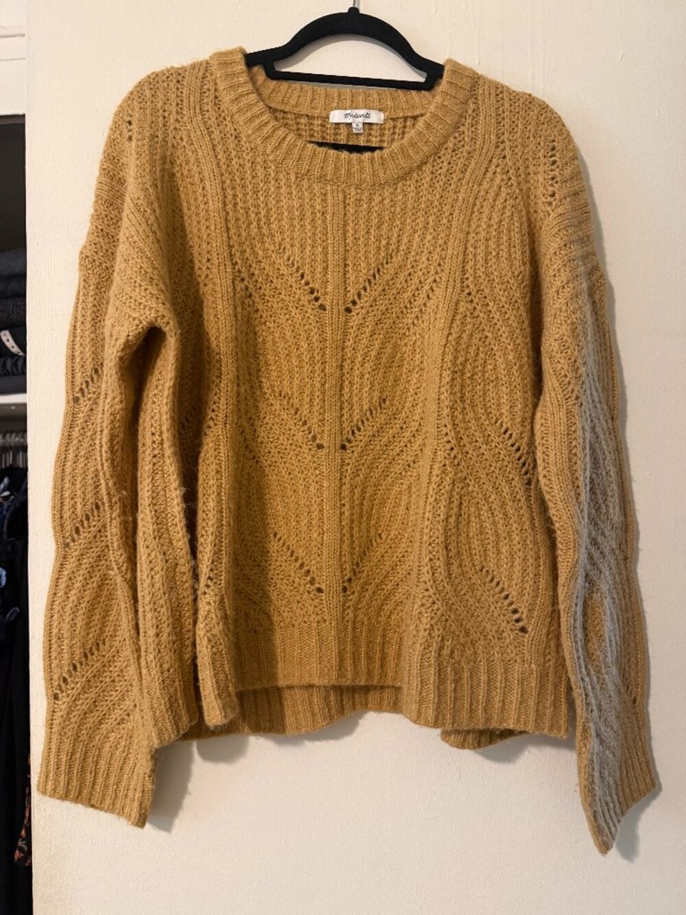 Madewell Cable Knit Sweater